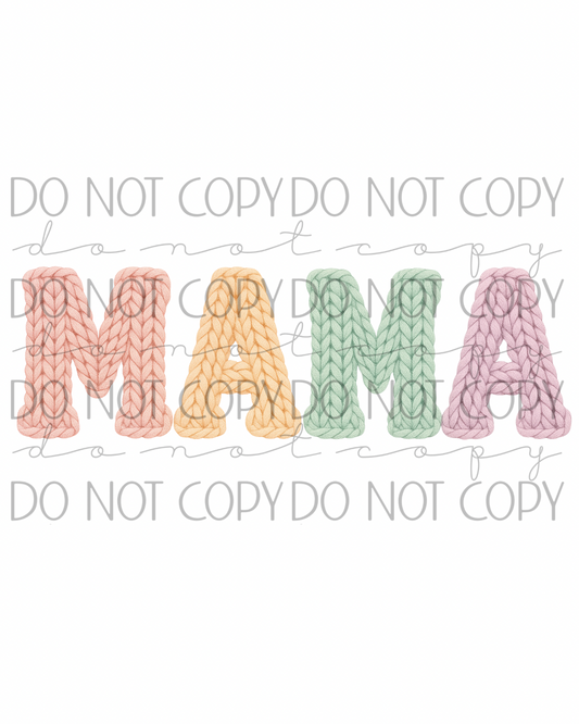 Crocheted Mama Bundle digital file