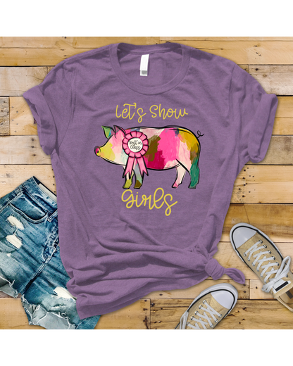 Let's show girls PNG bundle