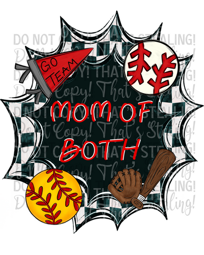 Mom of both bundle PNG.