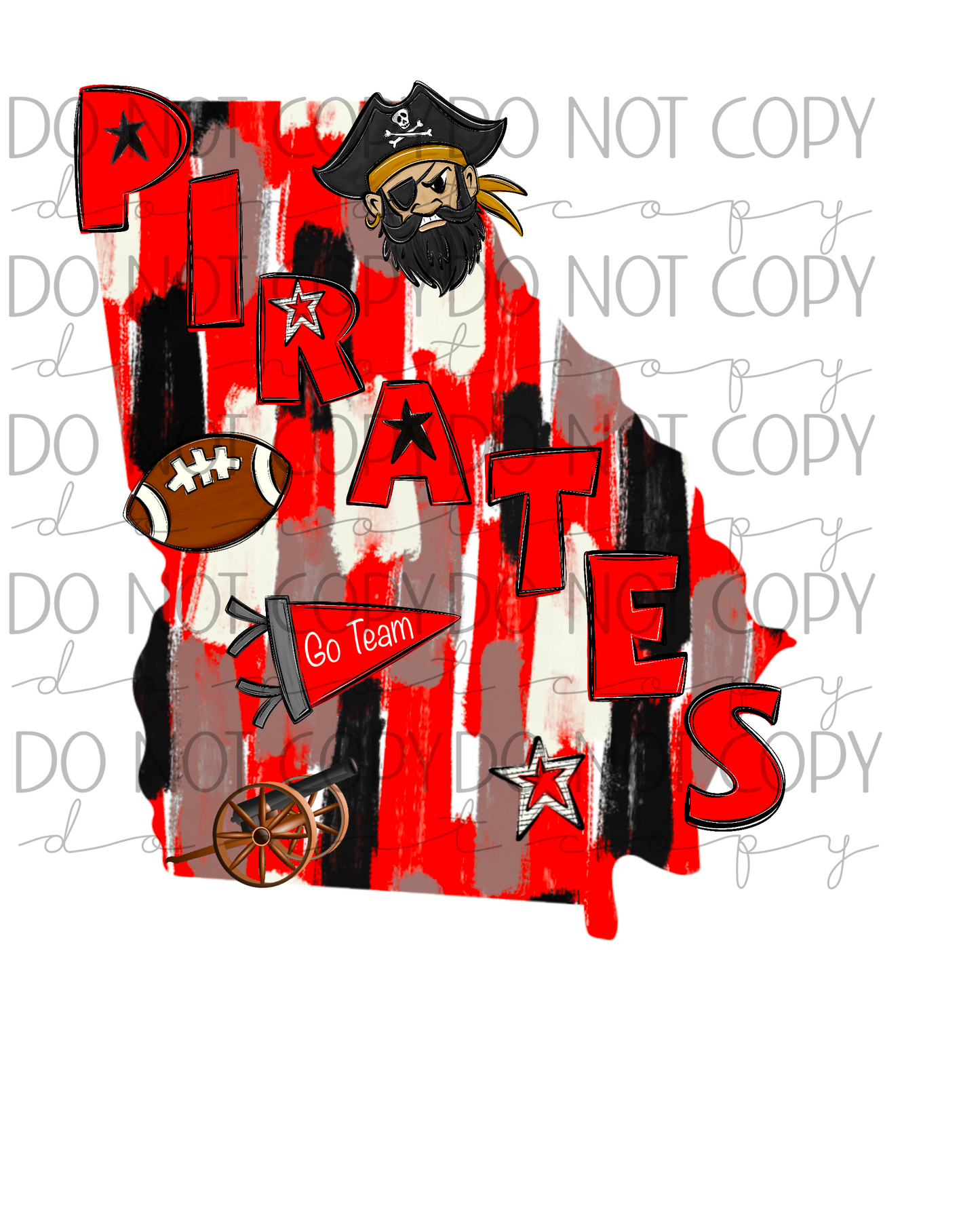 Appling County Pirates PNG